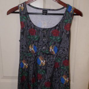 Disney Beauty and the Beast casual dress